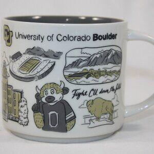 NWOB Starbucks University of Colorado Boulder Been There Series Campus Mug 14oz